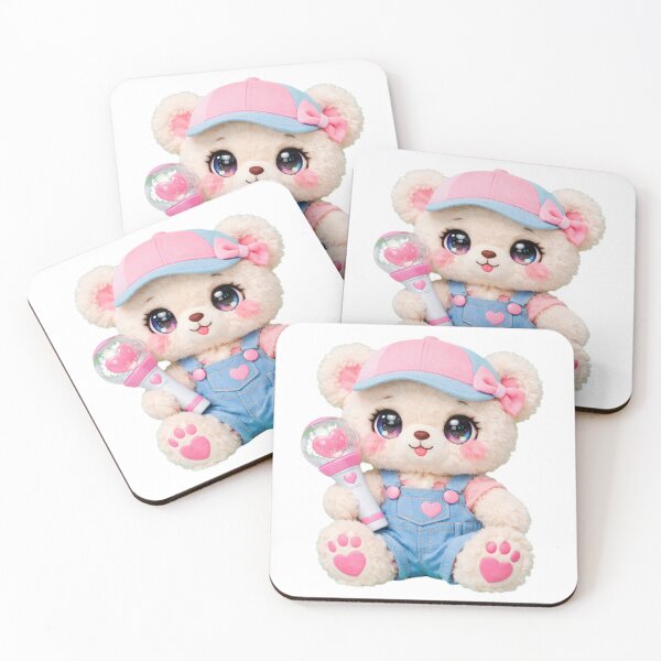Item preview, Cute Teddy Bear – Cozy & Playful designed and sold by Cartoon art with a purpose ❤️ Supporting Althea’s friends .