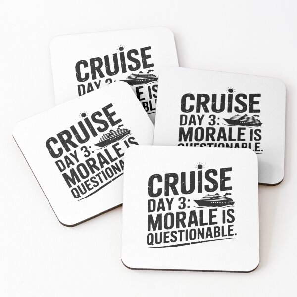 Item preview, Cruise Day 3: Morale Is Questionable. designed and sold by theartfulaspie.