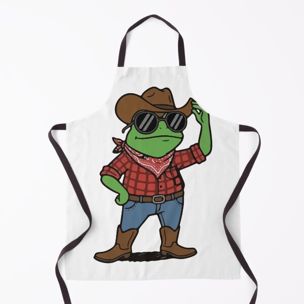 Item preview, Cowboy Frog in Sunglasses Retro Western Illustration designed and sold by Floomart.