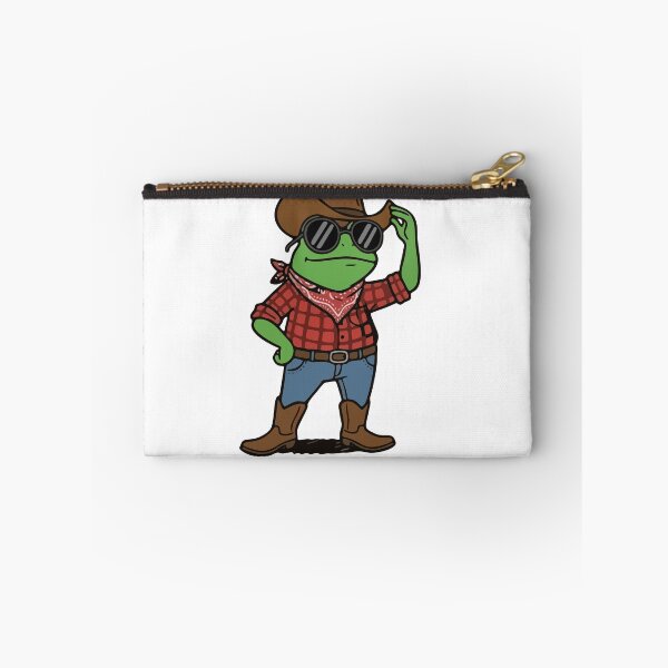 Item preview, Cowboy Frog in Sunglasses Retro Western Illustration designed and sold by Floomart.