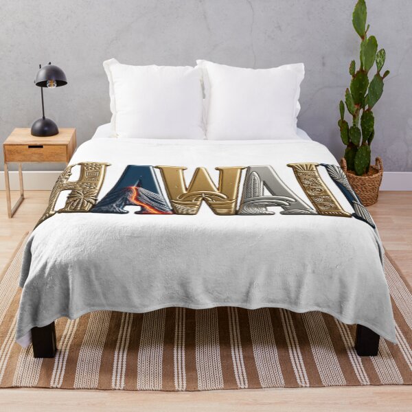 Item preview, Hawaii Tropical Typography Art designed and sold by VladisWorld.