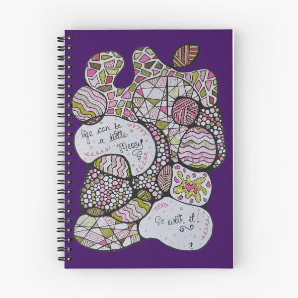 Item preview, Life - Hand Drawn ASMR Affirmation Pattern designed and sold by AJPrettyObscene.