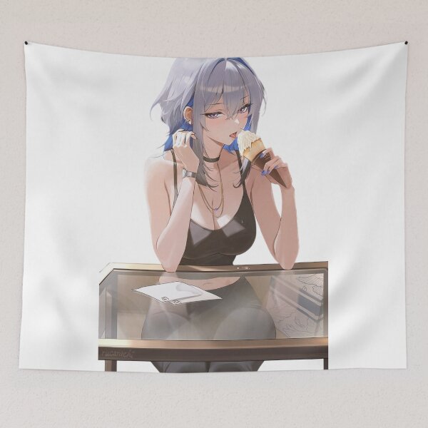 Item preview, Galbrena Eating Ice Cream Wuthering Waves designed and sold by KomiArts.
