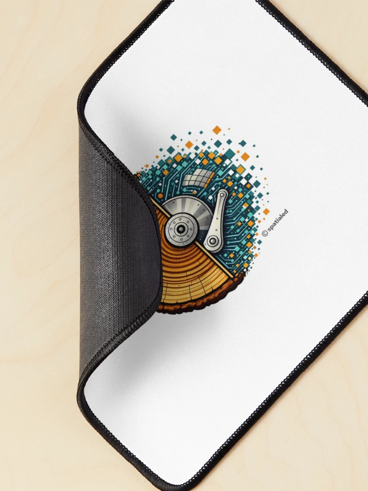 Thumbnail 2 of 5, Mouse Pad, Library designed and sold by spatialed.