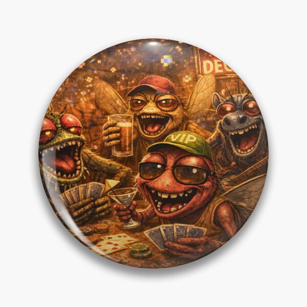 Item preview, To Fast To Crash — Pour Decisions Bar Flies Art designed and sold by A Sinister Sly.