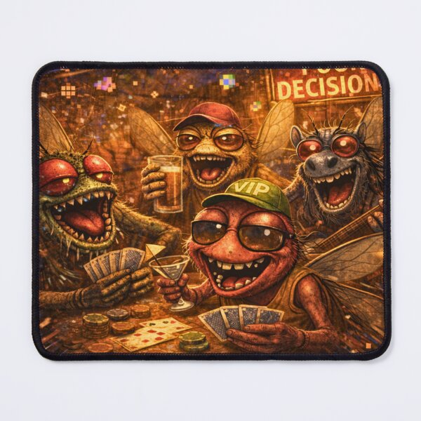 Item preview, To Fast To Crash — Pour Decisions Bar Flies Art designed and sold by A Sinister Sly.