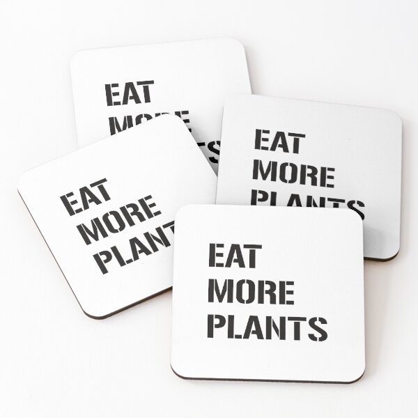 Item preview, EAT MORE PLANTS designed and sold by maddiemadeit.