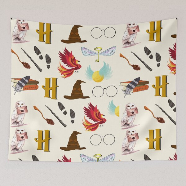 Item preview, Whimsical Magic Wizard Seamless Pattern designed and sold by Cutethings3.