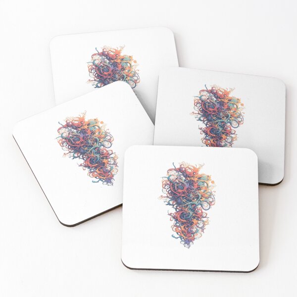Item preview, Controlled Chaos — Abstract Splash Art Fine Art Print designed and sold by GrowNest.