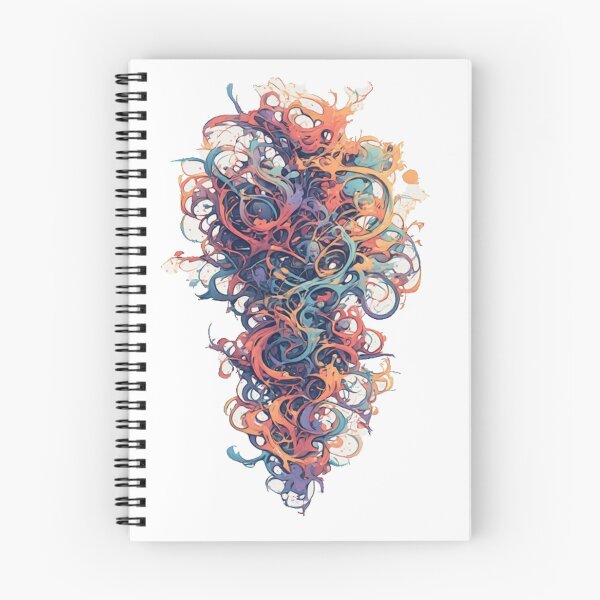 Item preview, Controlled Chaos — Abstract Splash Art Fine Art Print designed and sold by GrowNest.
