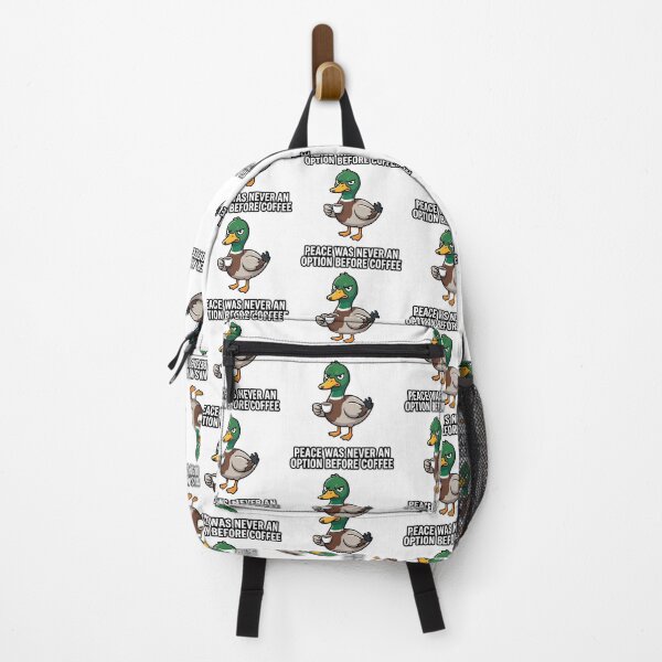 Item preview, Angry Duck Funny Sarcastic Coffee Quote Meme Animal Design designed and sold by timizar.
