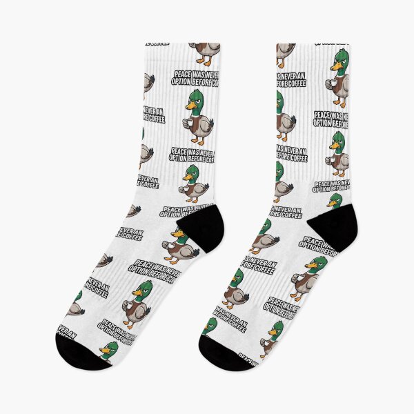 Item preview, Angry Duck Funny Sarcastic Coffee Quote Meme Animal Design designed and sold by timizar.