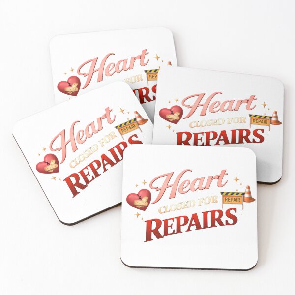 Item preview, Heart Closed for Repairs Healing from Heartbreak designed and sold by JagrDesigns.