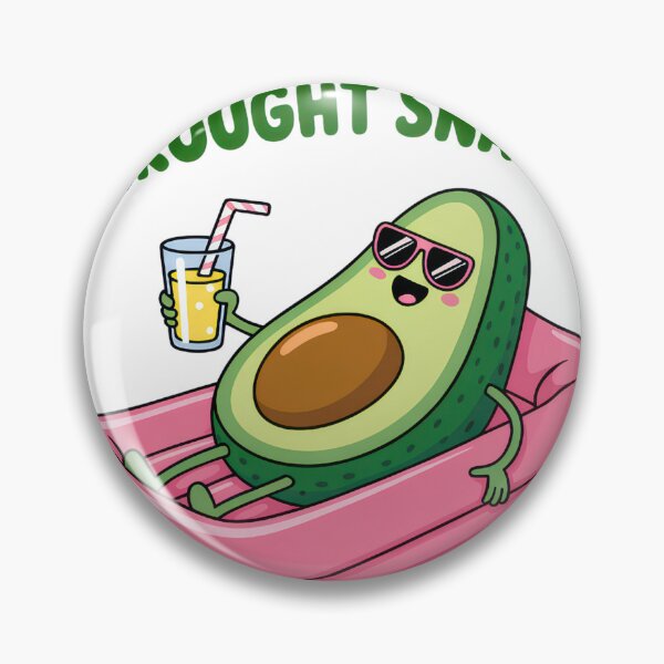 Item preview, Summer Body? I Brought Snacks – Funny Avocado Pool Float Design designed and sold by JA World - Art & Design.