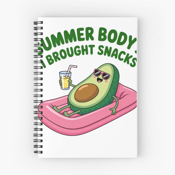 Item preview, Summer Body? I Brought Snacks – Funny Avocado Pool Float Design designed and sold by JA World - Art & Design.