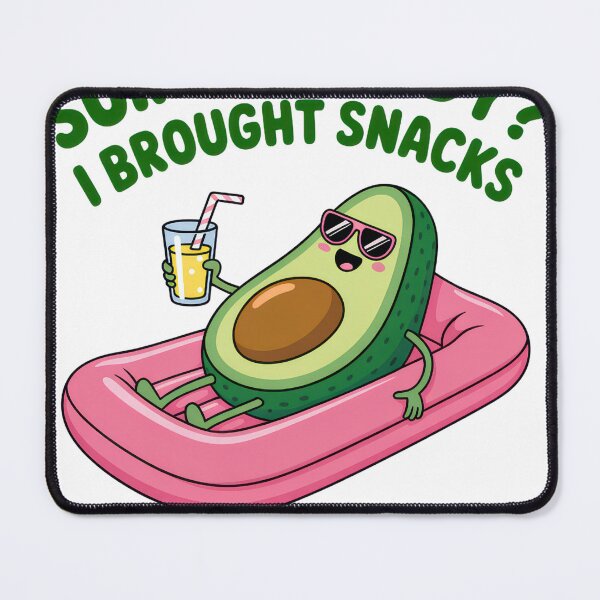 Item preview, Summer Body? I Brought Snacks – Funny Avocado Pool Float Design designed and sold by JA World - Art & Design.