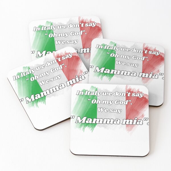 Item preview, In Italy we don't say Oh My God - Funny Italian Mamma Mia designed and sold by TheItaliandilemma.