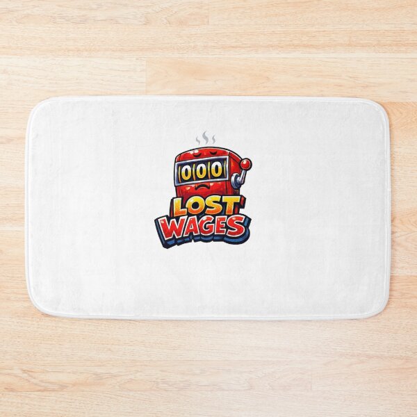 Item preview, Lost Wages – Funny Slot Machine Las Vegas Parody Design designed and sold by GCCloverCo.