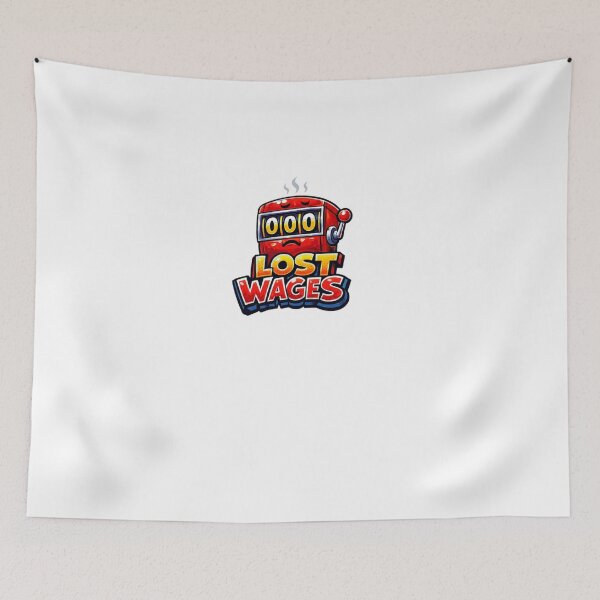 Item preview, Lost Wages – Funny Slot Machine Las Vegas Parody Design designed and sold by GCCloverCo.