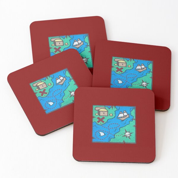 Item preview, treasure map designed and sold by Broken Antler Designs .