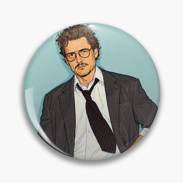 Item preview, Pedro Pascal photoshoot with flowers (fan art) designed and sold by PopCultureAndStuff.