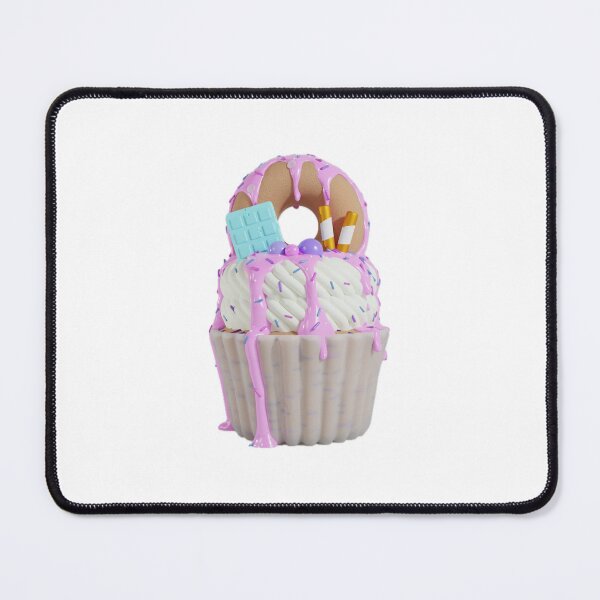 Item preview, Pink donut cupcake designed and sold by branart.store.