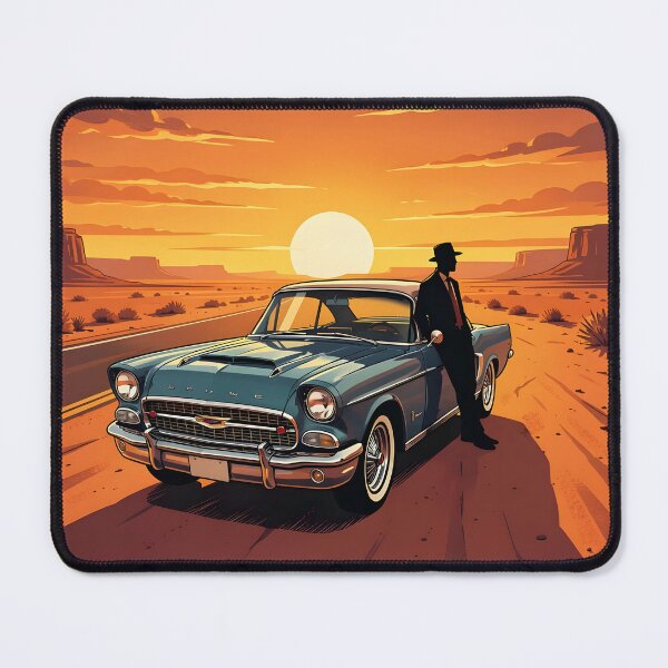 Item preview, Vintage Desert Sunset Road Trip designed and sold by rgagliardi2017.