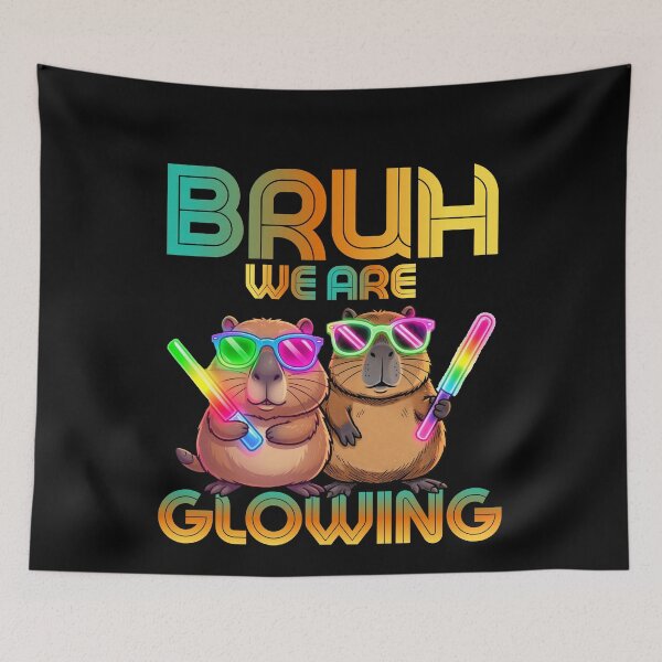 Item preview, Bruh We are Glowing Last Day of School Boy Girl Hello Summer designed and sold by BornBorn.