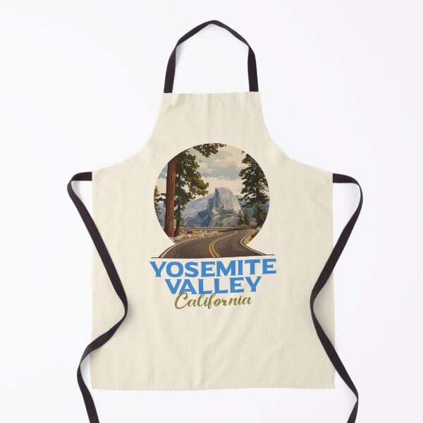 Item preview, Yosemite Valley California Half Dome Vintage Nature Art designed and sold by LinaValearte.