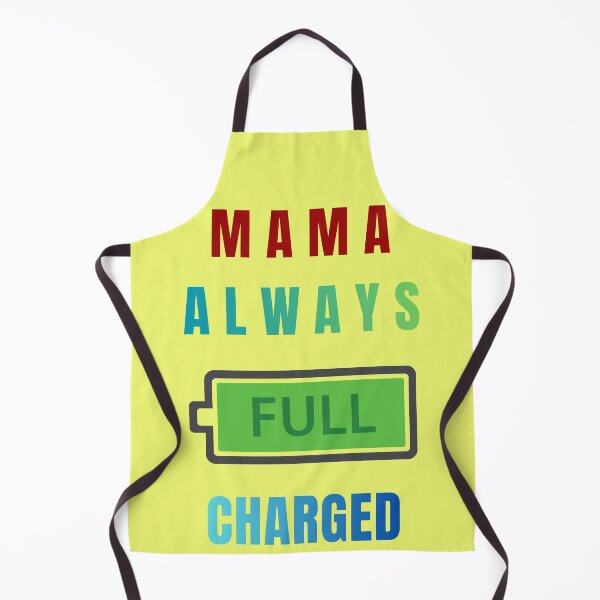 Item preview, MAMA ALWAYS FULL CHARGED - Tech & IT Mother's Day Gifts designed and sold by JurateArt-DK.
