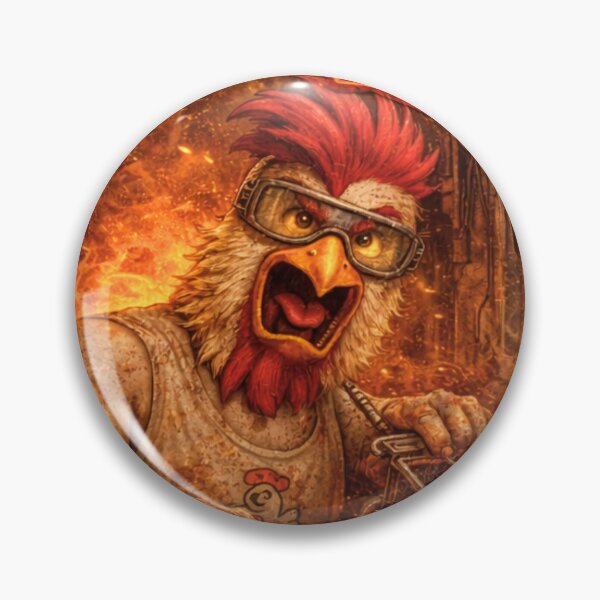 Item preview, Still Crispy — Pour Decisions Cluck Norris Art designed and sold by A Sinister Sly.