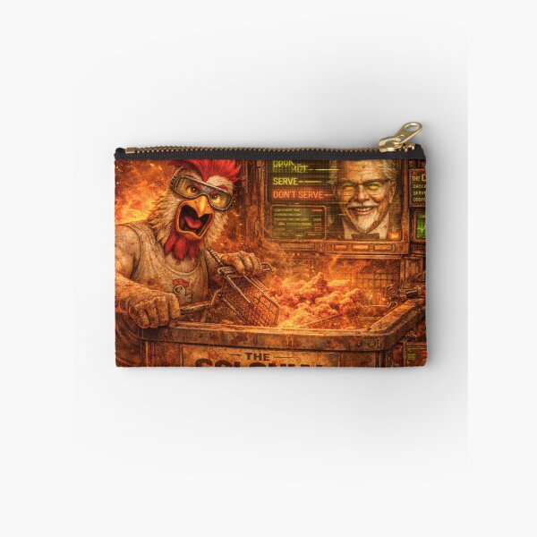 Item preview, Still Crispy — Pour Decisions Cluck Norris Art designed and sold by A Sinister Sly.