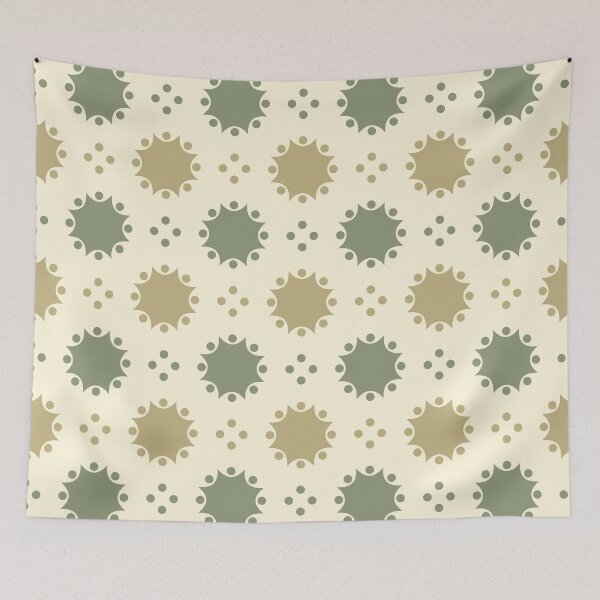 Item preview, Ecru, artichoke & cornsilk ornamental seamless pattern designed and sold by Mint + Midnight.