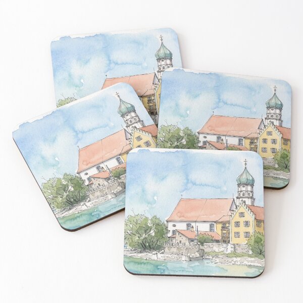 Item preview, Parish Church of St. George, Wasserburg, Lake Constance designed and sold by sid1802.