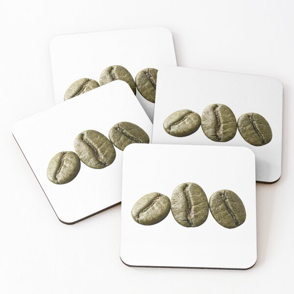 Item preview, Organic Raw Coffee Beans Minimalist Art designed and sold by Lovely Elen.