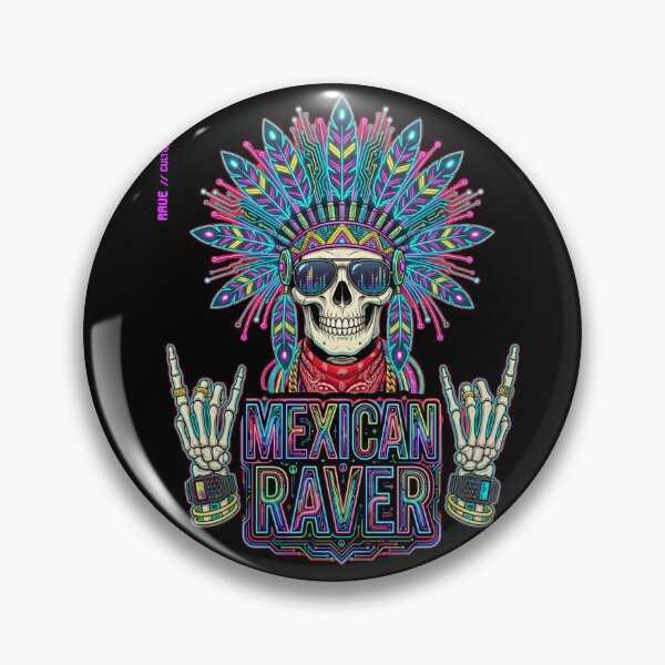 Artikelvorschau, Aztekenkrieger-Raver – Cyberpunk-Kopfschmuck-Edition entworfen und verkauft von RaveCultureLab.
