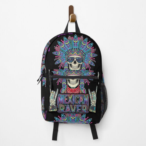 Artikelvorschau, Aztekenkrieger-Raver – Cyberpunk-Kopfschmuck-Edition entworfen und verkauft von RaveCultureLab.