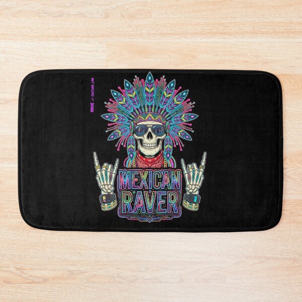 Artikelvorschau, Aztekenkrieger-Raver – Cyberpunk-Kopfschmuck-Edition entworfen und verkauft von RaveCultureLab.