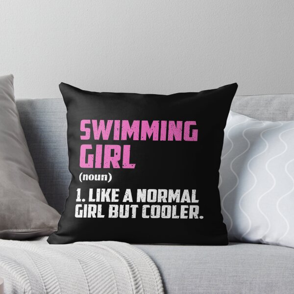 Item preview, Swimming Girl Like A Normal Girl But Cooler designed and sold by GabbyKash.