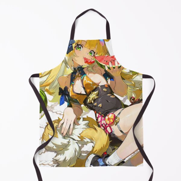 Item preview, Ju Fufu Eating Watermelon Zenless Zone Zero designed and sold by KomiArts.
