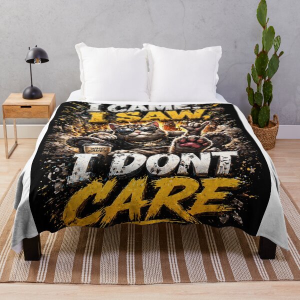 Item preview, Came, saw, doesnt care designed and sold by Pecata.
