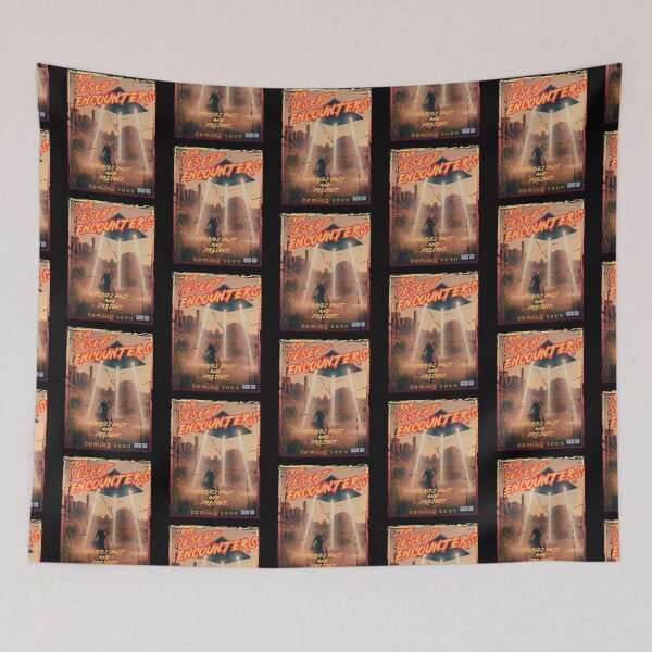 Item preview, True Desert Encounters vintage style scary movie poster designed and sold by joztees.