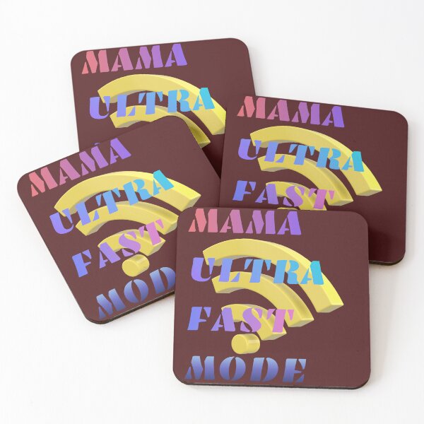 Item preview, MAMA ULTRA FAST MODE - Tech & IT Mother's Day Gifts designed and sold by JurateArt-DK.