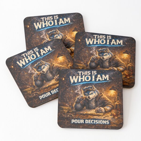 Item preview, This Is Who I Am — Pour Decisions Frost Byte Art designed and sold by A Sinister Sly.