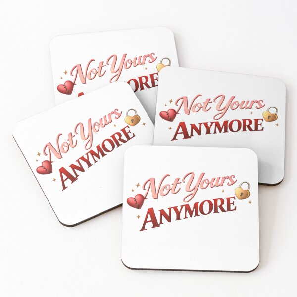 Item preview, Not Yours Anymore Feminine Empowerment Statement designed and sold by JagrDesigns.