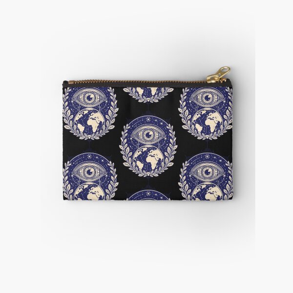 Item preview, All Seeing Eye Cosmic Earth Vintage Occult Mystical Art designed and sold by Cipher & Soul.