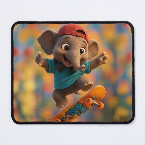 Item preview, Skater Sumatran Elephant designed and sold by Sillytoe.