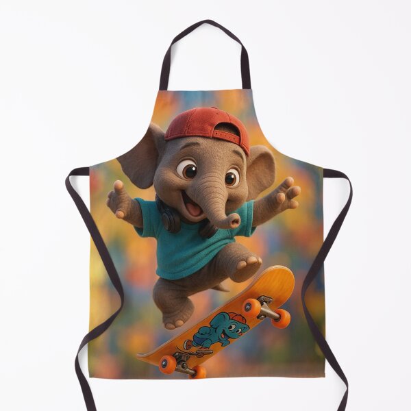 Item preview, Skater Sumatran Elephant designed and sold by Sillytoe.