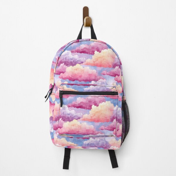Item preview, Watercolor Pastel Clouds Aesthetic Sky Pattern designed and sold by NicolasGlowArt.