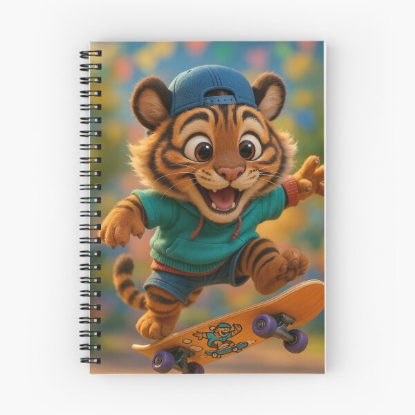 Item preview, Skater Sumatran Tiger designed and sold by Sillytoe.